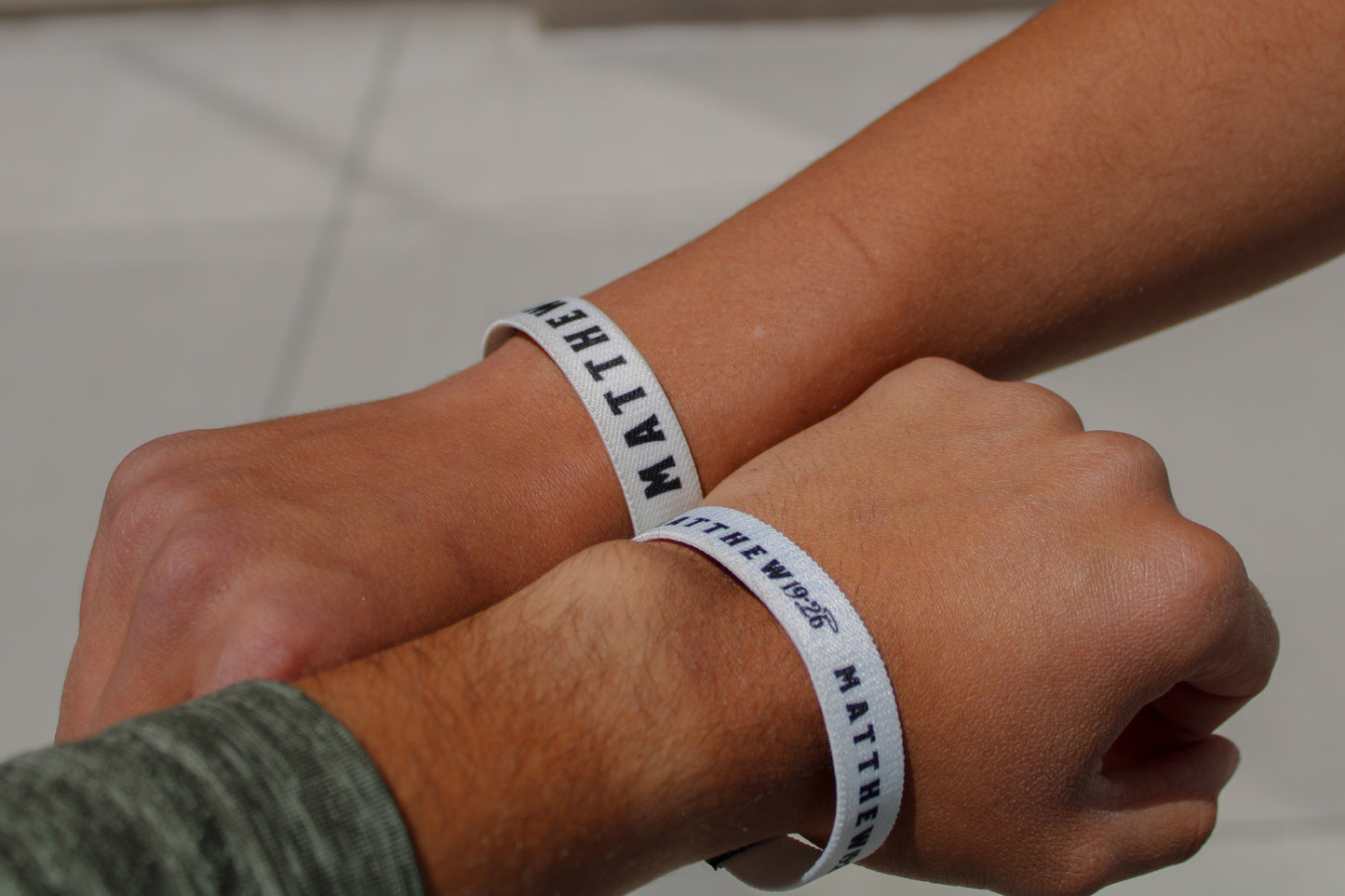 Matthew 19:26 Stretchy Wristband (2 FOR $10)