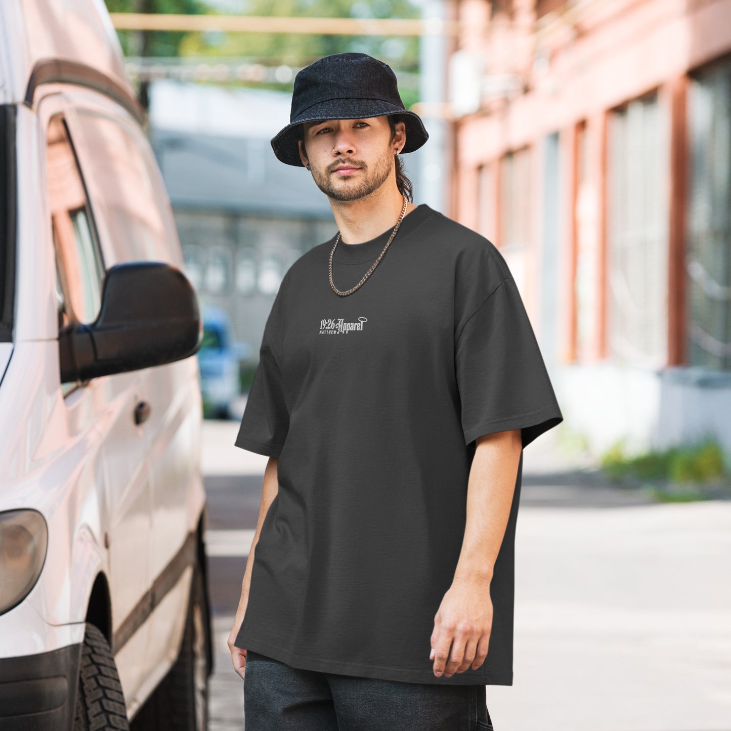 Embroidered 1926 Apparel Oversized Tee