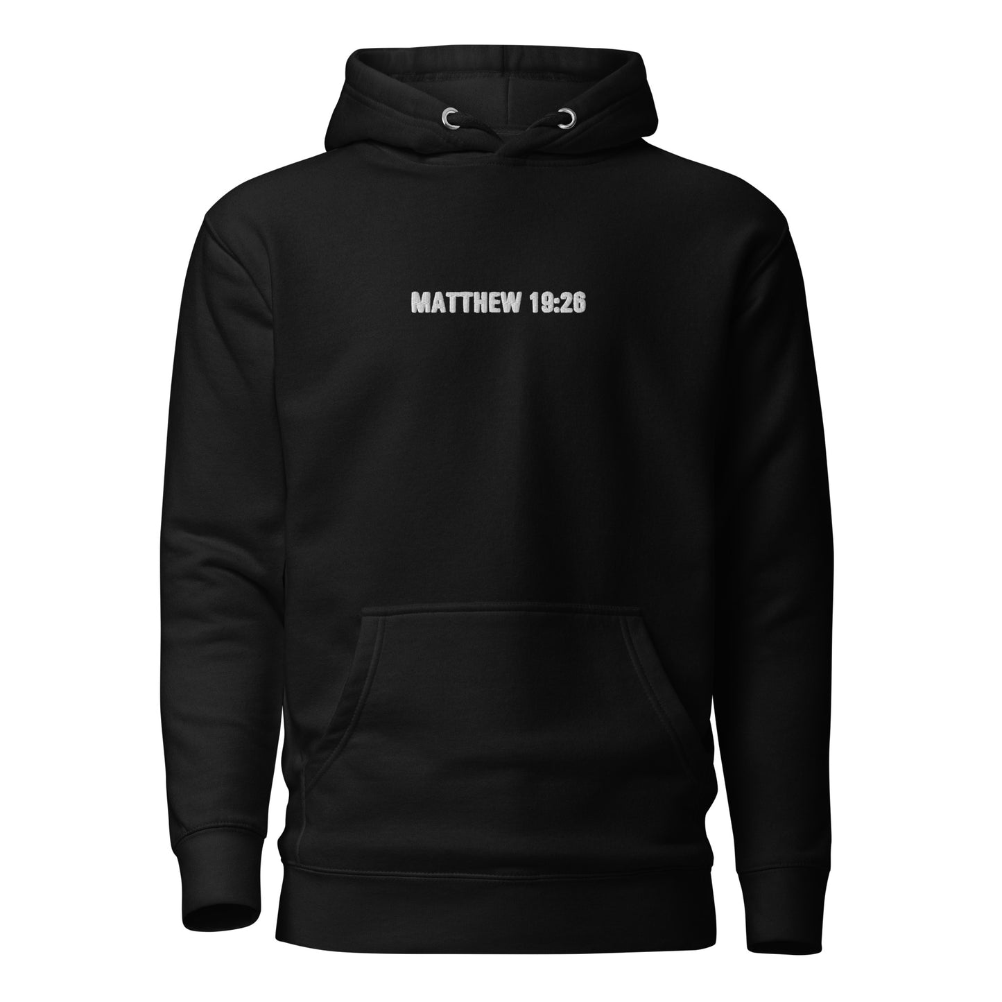 Embroidered Matthew 1926 Basic Hoodie