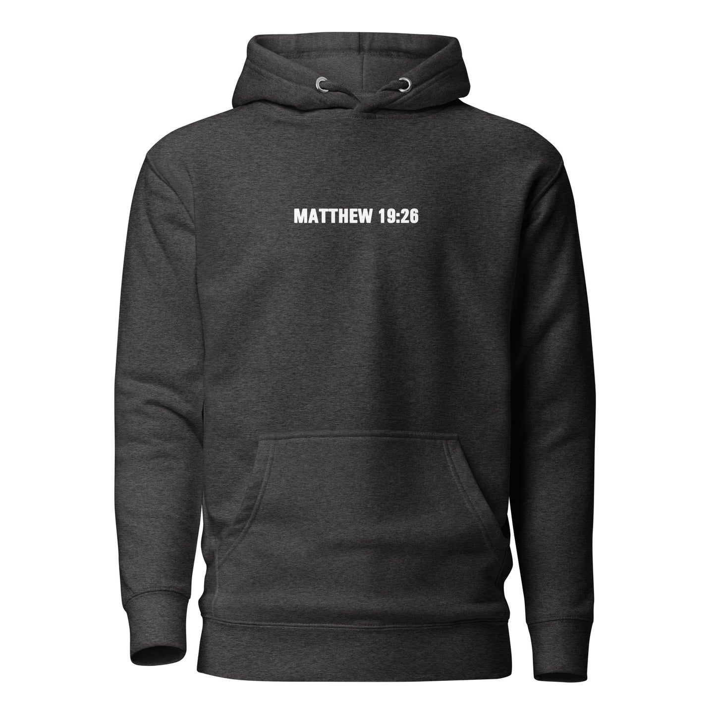 Embroidered Matthew 1926 Relationship Over Religion Hoodie