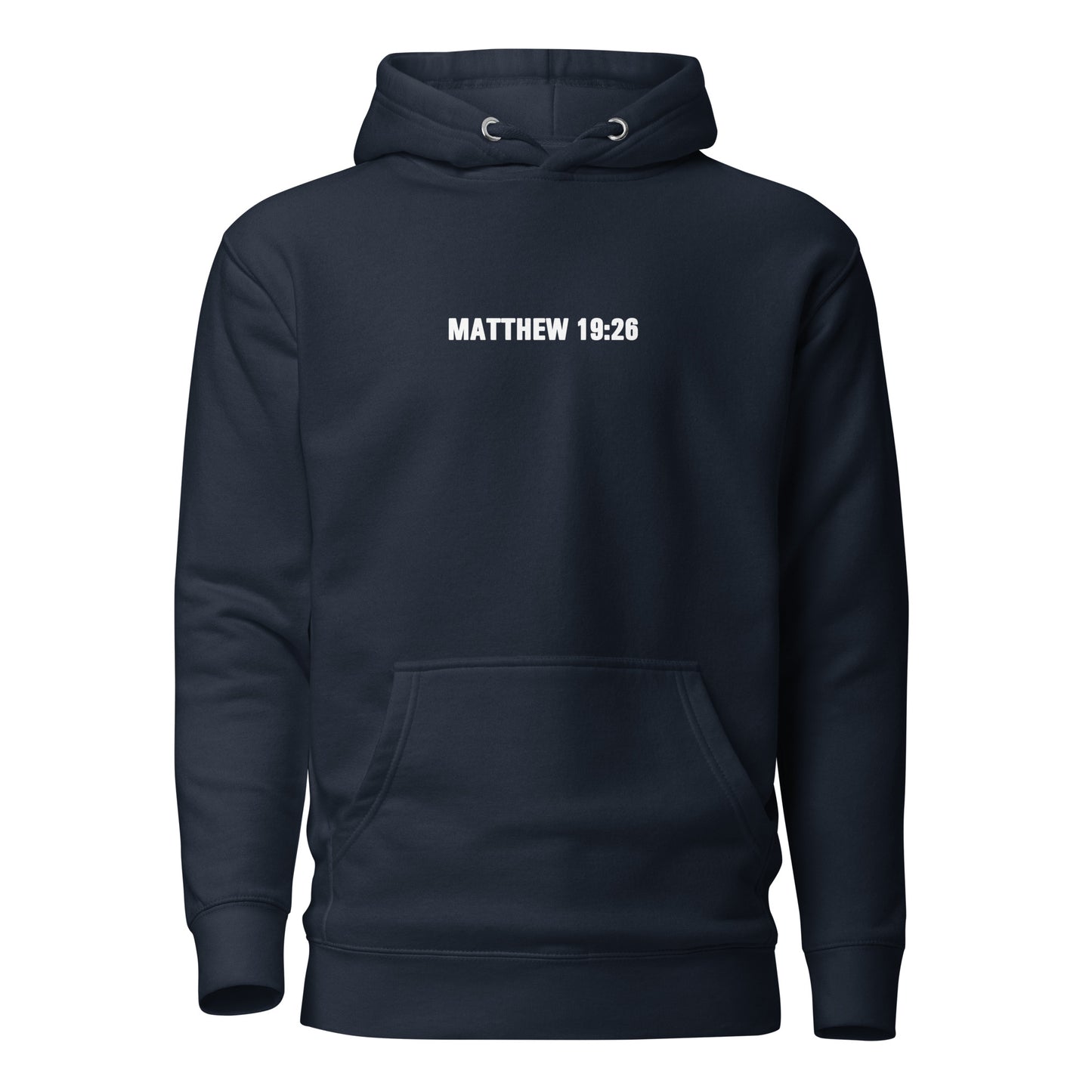 Embroidered Matthew 1926 Relationship Over Religion Hoodie