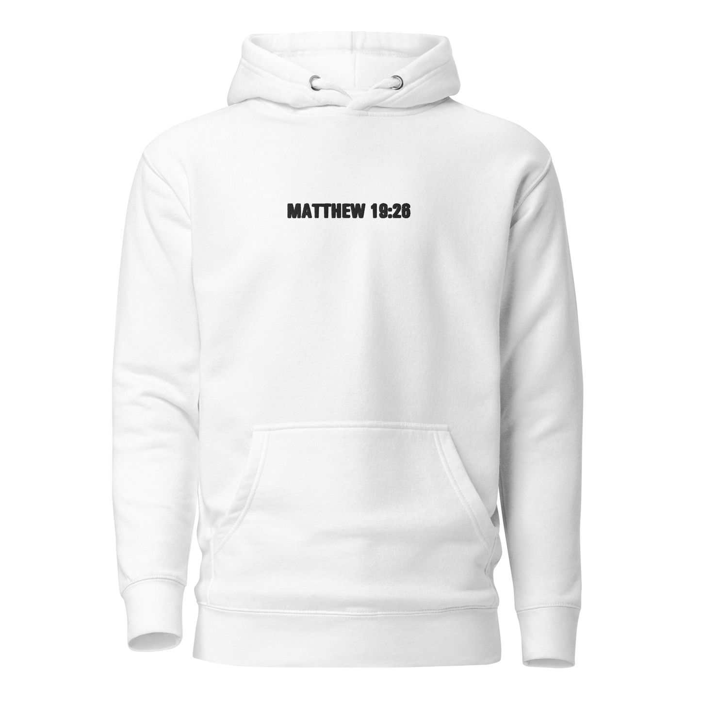 Embroidered Matthew 1926 Basic Hoodie